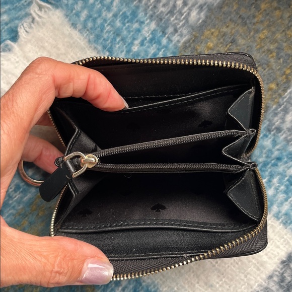 Kate Spade Black Leather Keychain Pouch
EUC - Picture 4 of 6